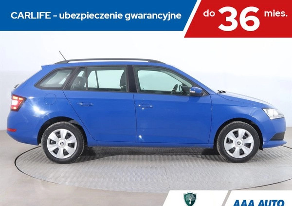 Skoda Fabia cena 34000 przebieg: 131614, rok produkcji 2018 z Kąty Wrocławskie małe 211